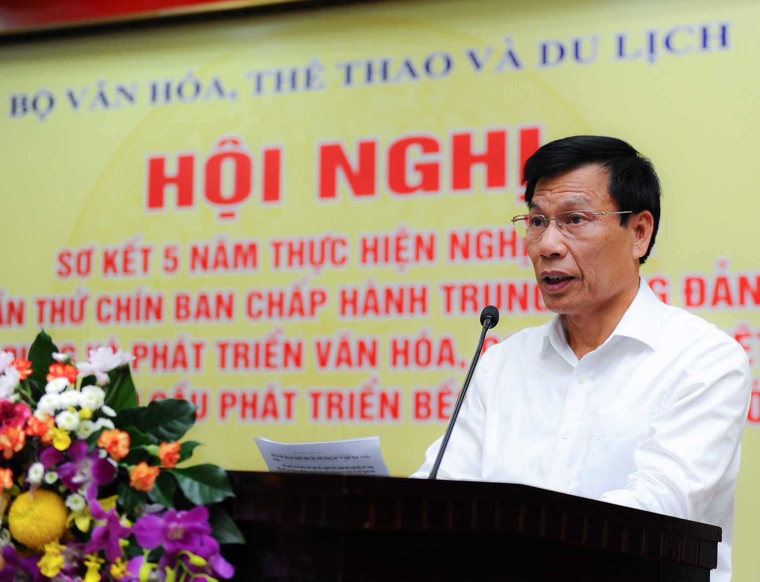 Bộ Văn hóa, Thể thao và Du lịch sơ kết 5 năm thực hiện Nghị quyết 33-NQ/TW về văn hóa