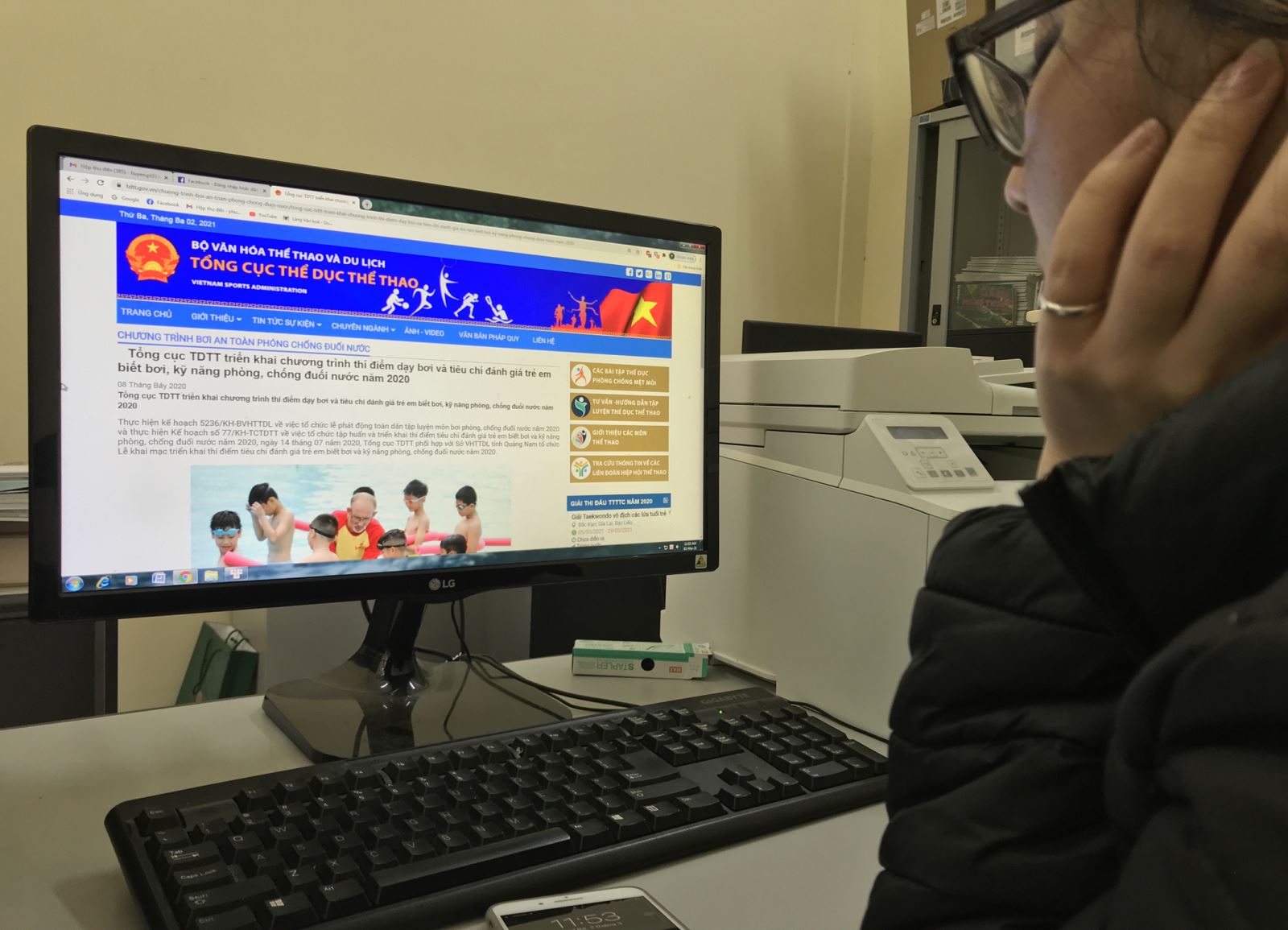 Công tác truyền thông về phòng, chống đuối nước của báo chí thuộc Tổng cục Thể dục thể thao năm 2018-2019