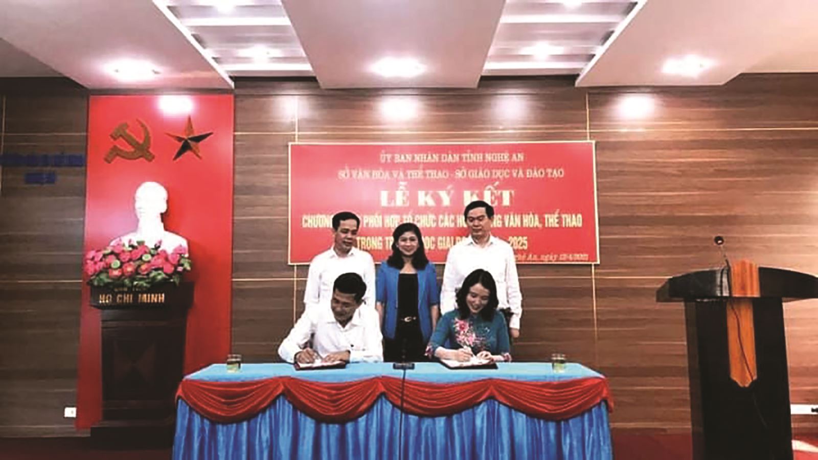 Nghệ An: Ký kết chương trình phối hợp các hoạt động văn hóa, thể thao tại các trường học giai đoạn 2021 - 2025