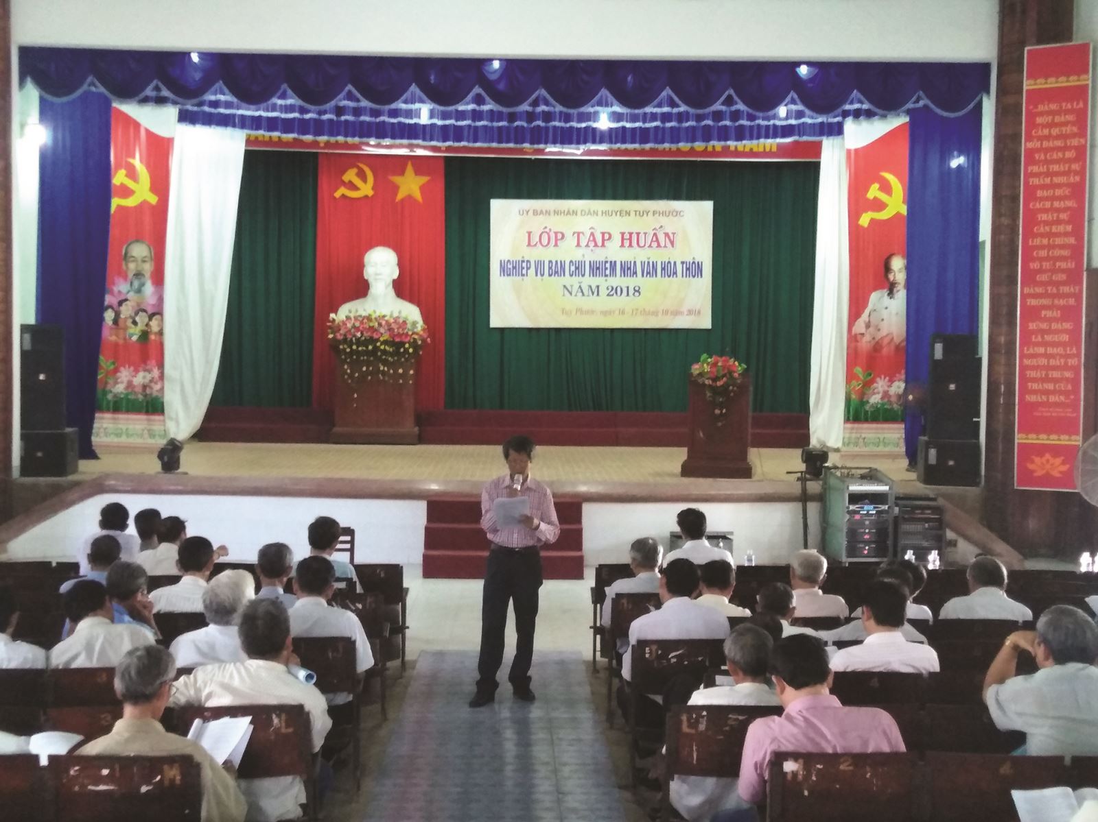 Vai trò của thiết chế văn hóa, thể thao trong xây dựng nông thôn mới ở Tuy Phước