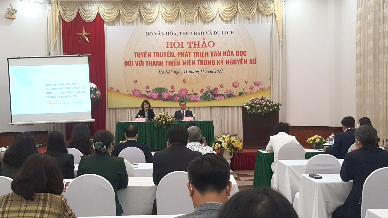 Hội thảo Tuyên truyền, phát triển văn hóa đọc đối với thanh, thiếu niên trong kỷ nguyên số 