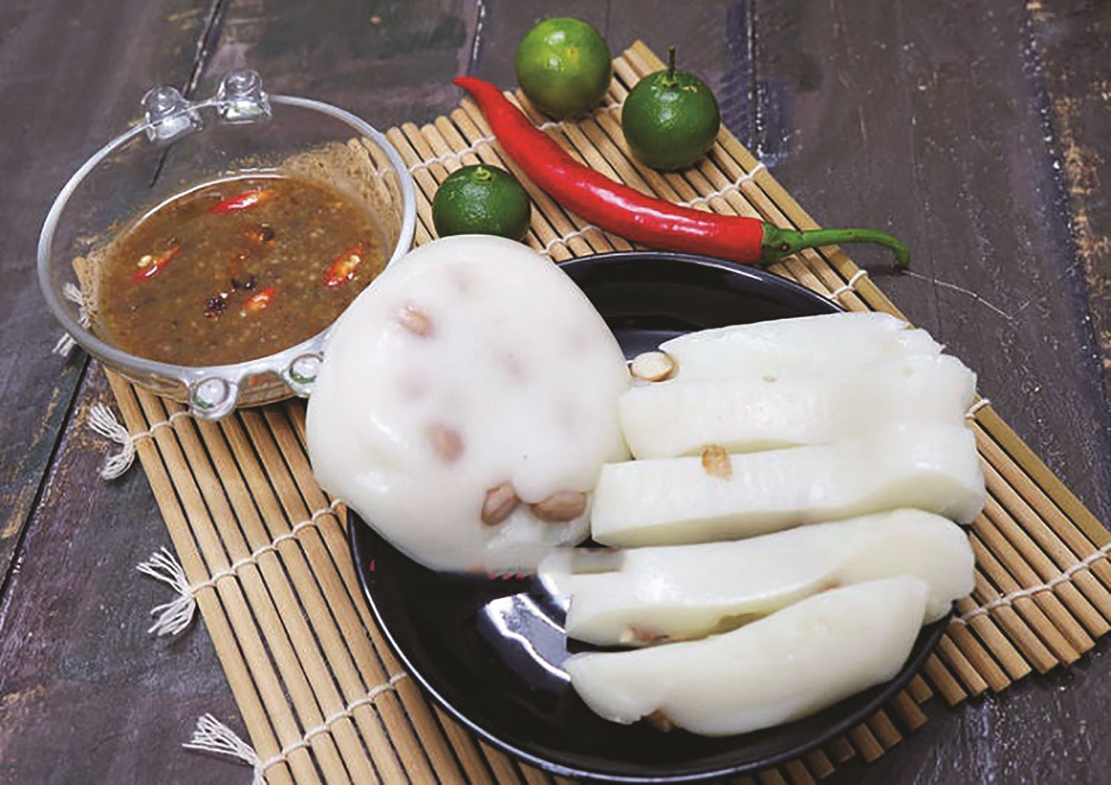 Bánh đúc nhân lạc