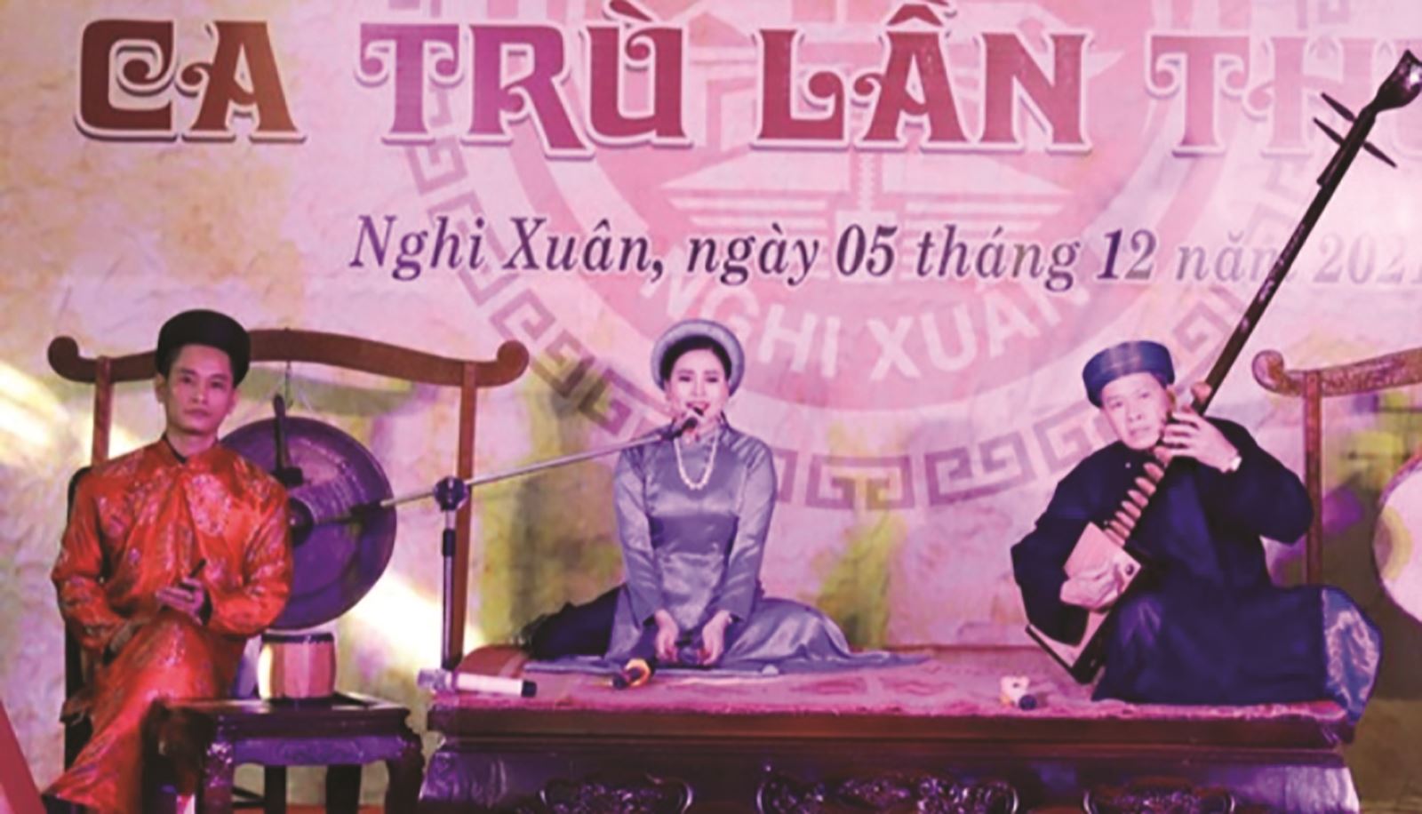 HÀ TĨNH: Huyện Nghi Xuân tổ chức thành công Liên hoan Ca trù lần thứ 3 năm 2021