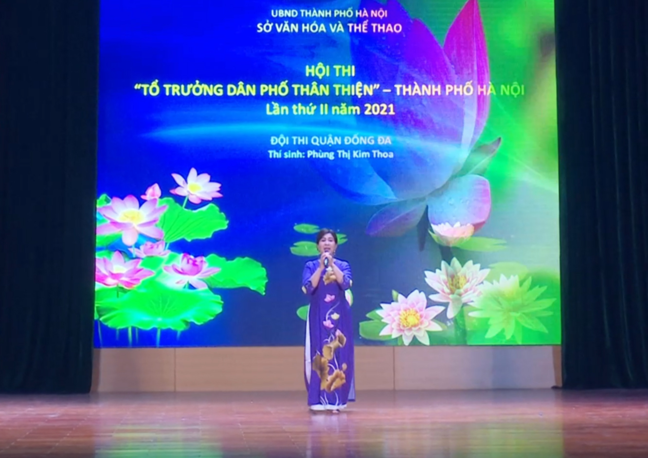 Hà Nội: Tổng kết Hội thi “Tổ trưởng dân phố thân thiện”