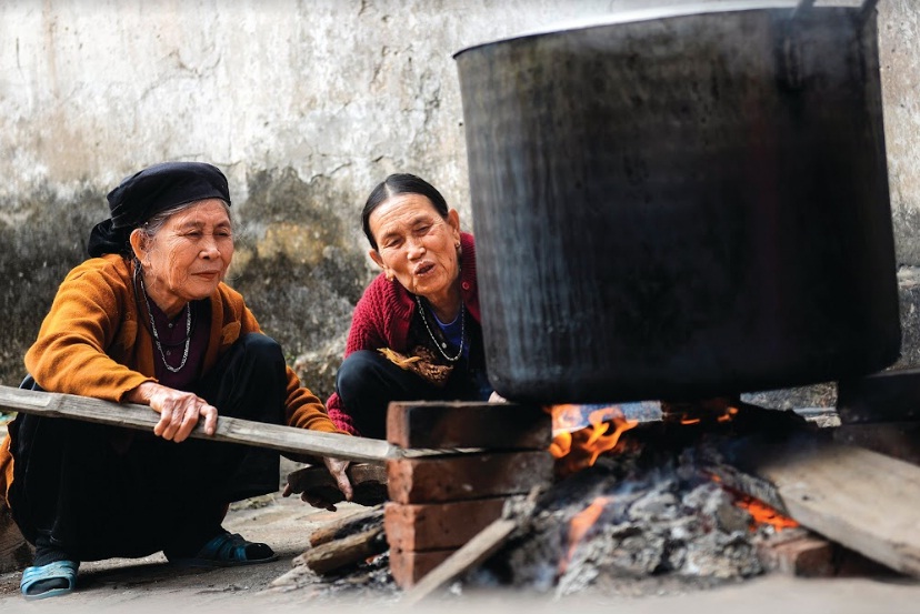 Bếp lửa chiều cuối năm