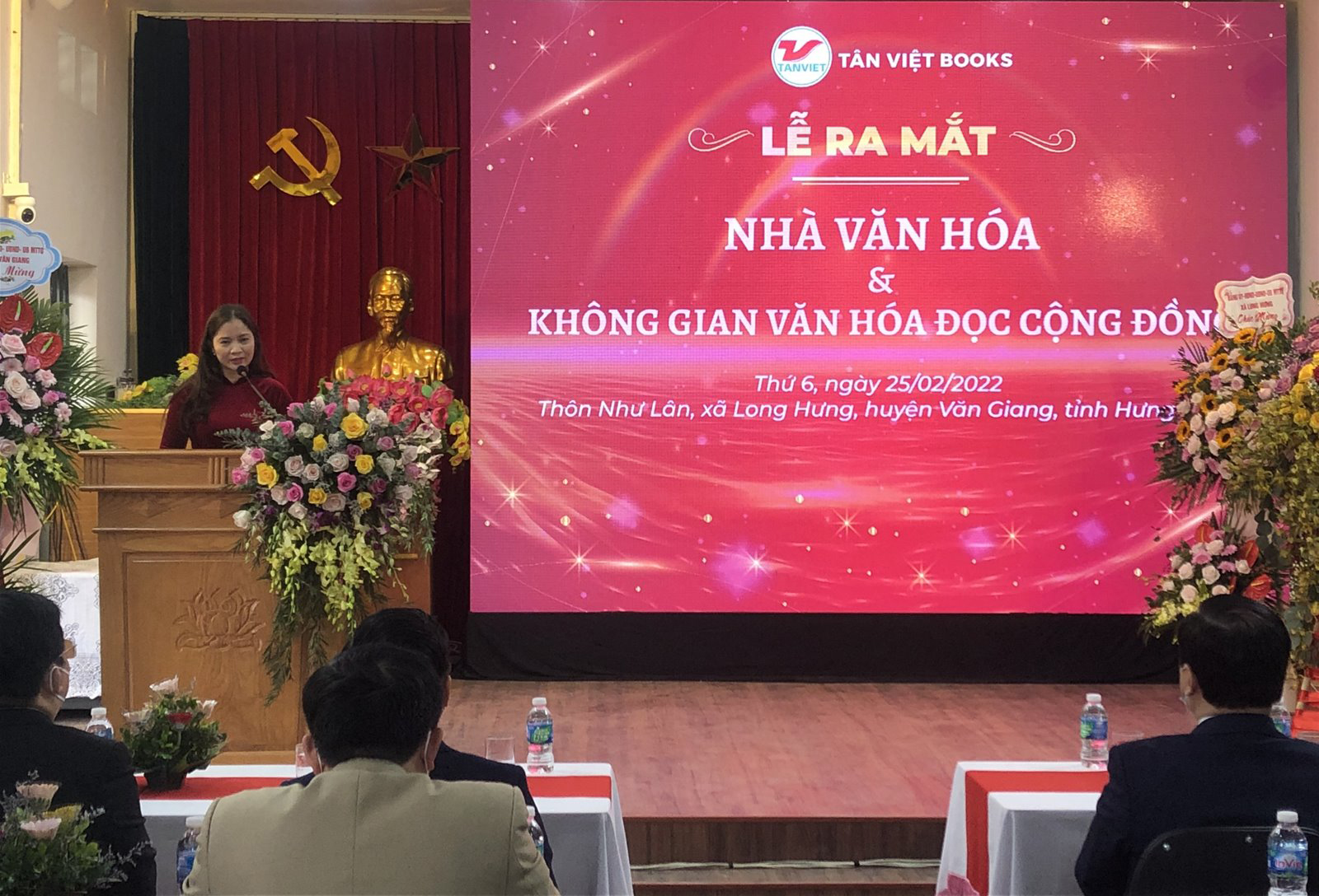 Hưng Yên: Lễ ra mắt Nhà văn hóa và Không gian văn hóa đọc cộng đồng