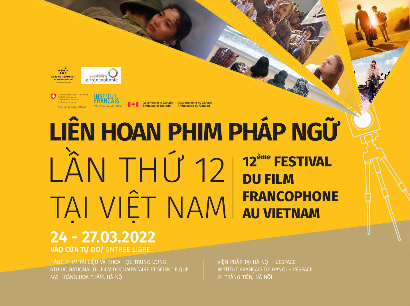 Liên hoan phim Pháp ngữ lần thứ 12 tại Việt Nam