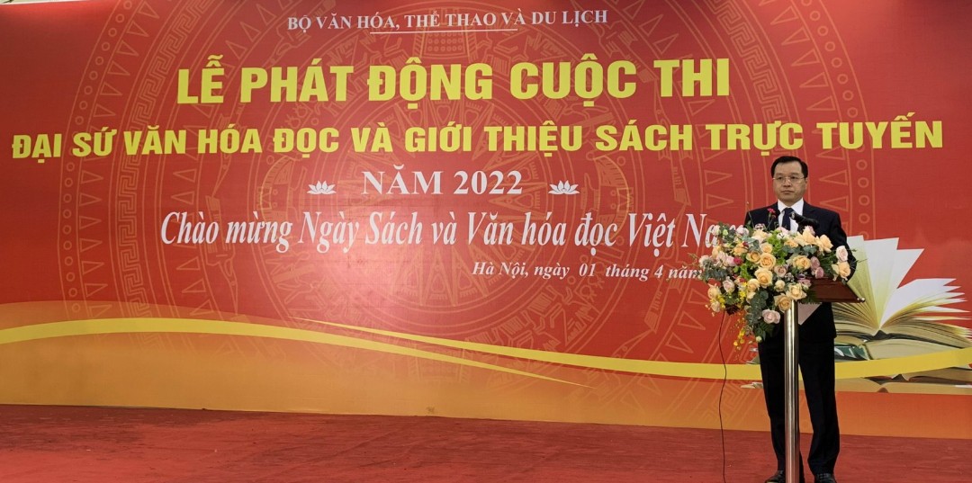 Lễ phát động cuộc thi Đại sứ Văn hóa đọc và Giới thiệu sách trực tuyến năm 2022