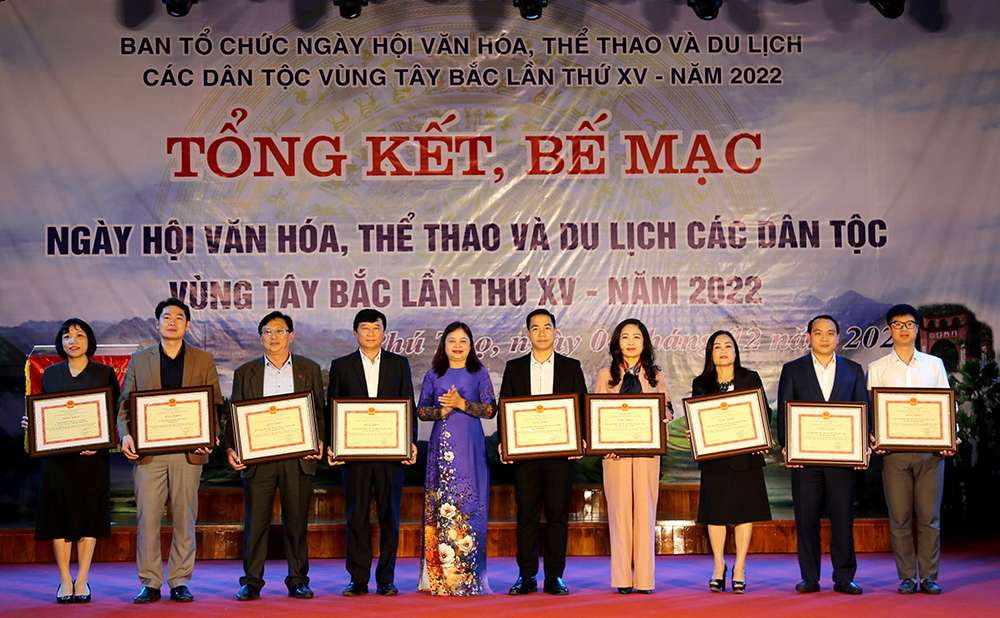 Bế mạc Ngày hội Văn hóa, Thể thao và Du lịch các dân tộc vùng Tây Bắc lần thứ XV
