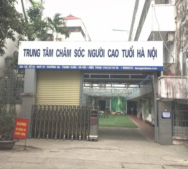 Đề xuất thiết kế, xây dựng không gian sinh hoạt chung tại Trung tâm chăm sóc người cao tuổi ở Hà Nội