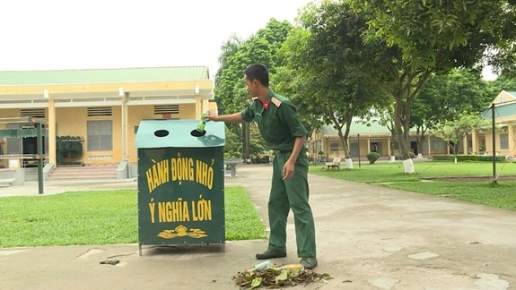 Nâng cao ý thức bảo vệ môi trường của thanh niên ở các đơn vị cơ sở Quân đội nhân dân Việt Nam