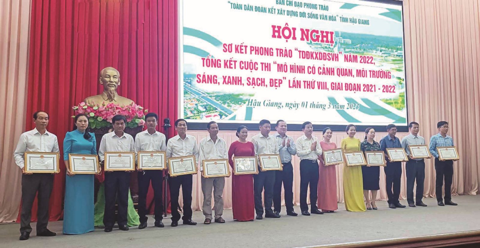 Hậu Giang: Hội nghị sơ kết phong trào “Toàn dân đoàn kết xây dựng đời sống văn hóa” năm 2022 