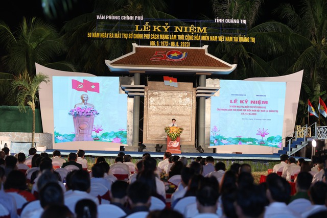 Kỷ niệm 50 năm ra mắt  Trụ sở Chính phủ Cách mạng lâm thời Cộng hòa miền Nam Việt Nam tại Quảng Trị