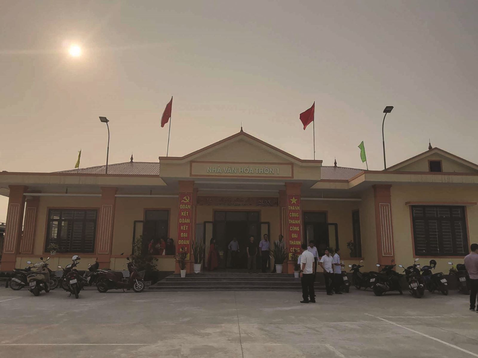Khu dân cư kiểu mẫu bên dòng sông Gianh