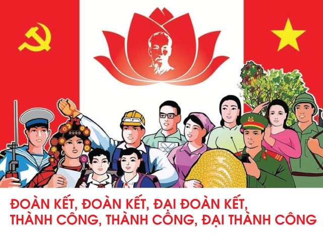 Quan điểm Đại hội XIII của Đảng về tăng cường khối đại đoàn kết toàn dân tộc với xây dựng và bảo vệ Tổ quốc