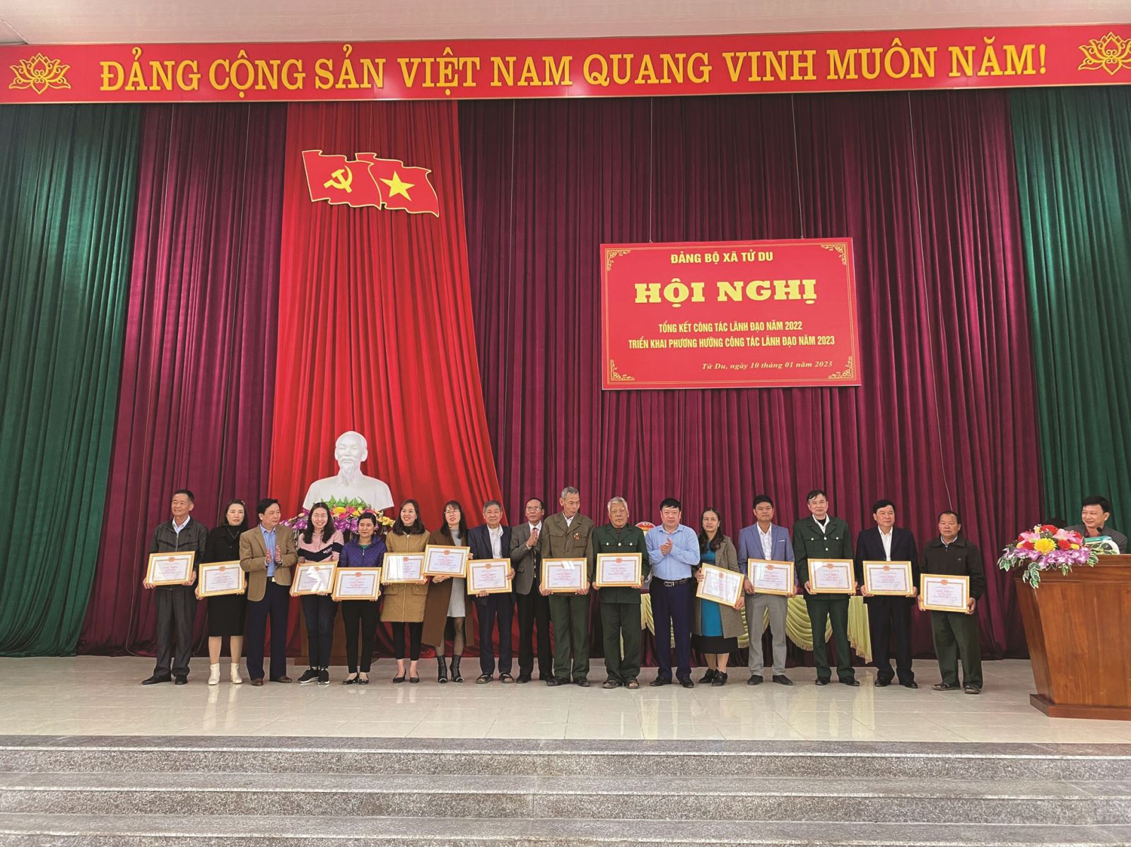 Tử Du phấn đấu đạt xã Nông thôn mới nâng cao vào năm 2025