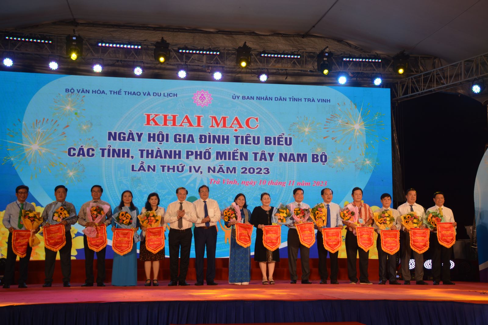 Khai mạc Ngày hội Gia đình tiêu biểu các tỉnh, thành phố miền Tây Nam Bộ lần thứ IV, năm 2023