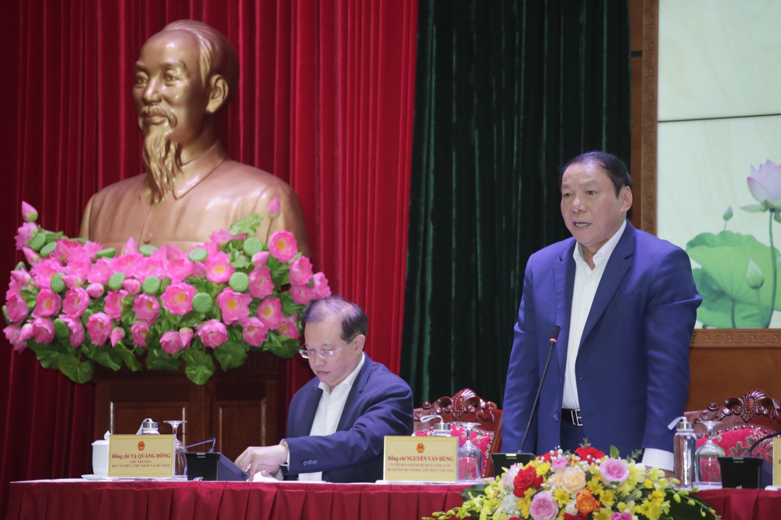 Bộ trưởng Nguyễn Văn Hùng: Đổi mới về tư duy, thể hiện ước mơ, khát vọng đưa ngành VHTTDL phát triển
