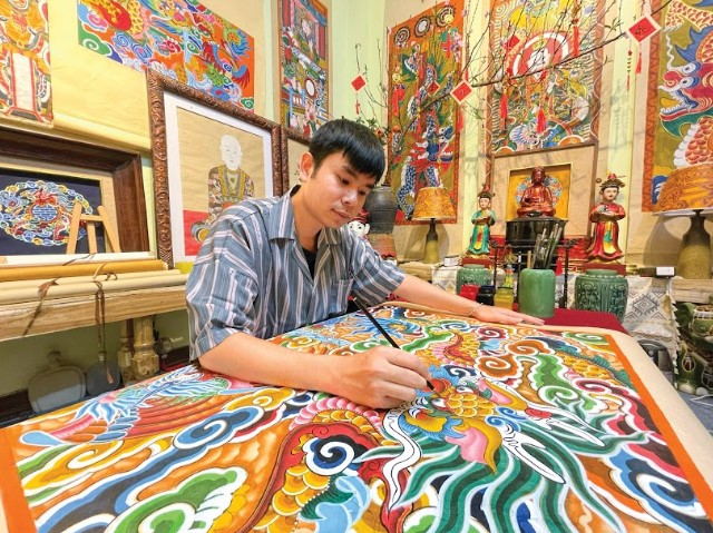 Dòng chảy hình tượng rồng trong mỹ thuật dân gian Việt Nam từ cổ chí kim