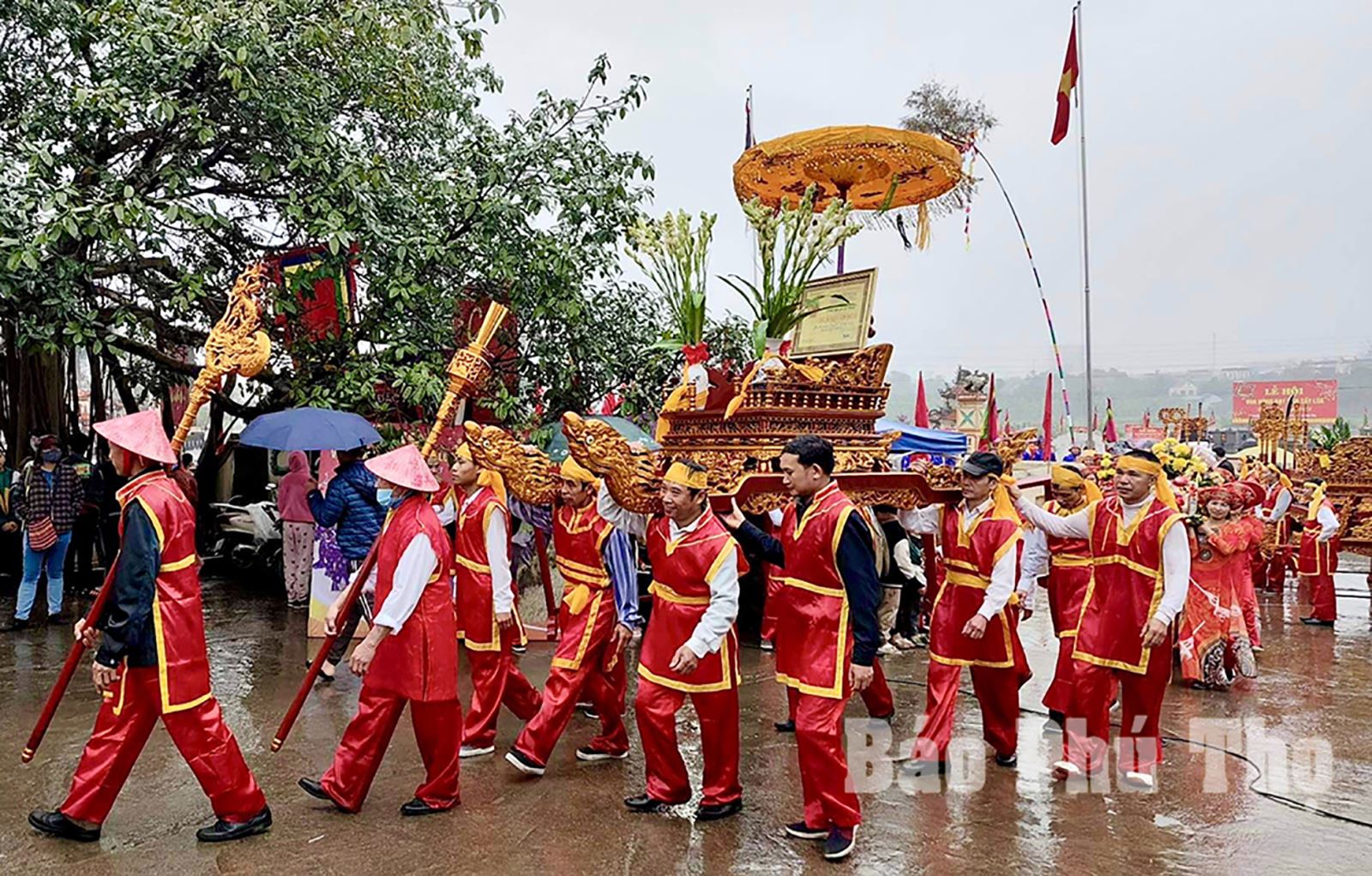 Vua Hùng dạy dân cấy lúa -  lễ hội giàu ý nghĩa nhân văn  ở vùng đất cội nguồn dân tộc