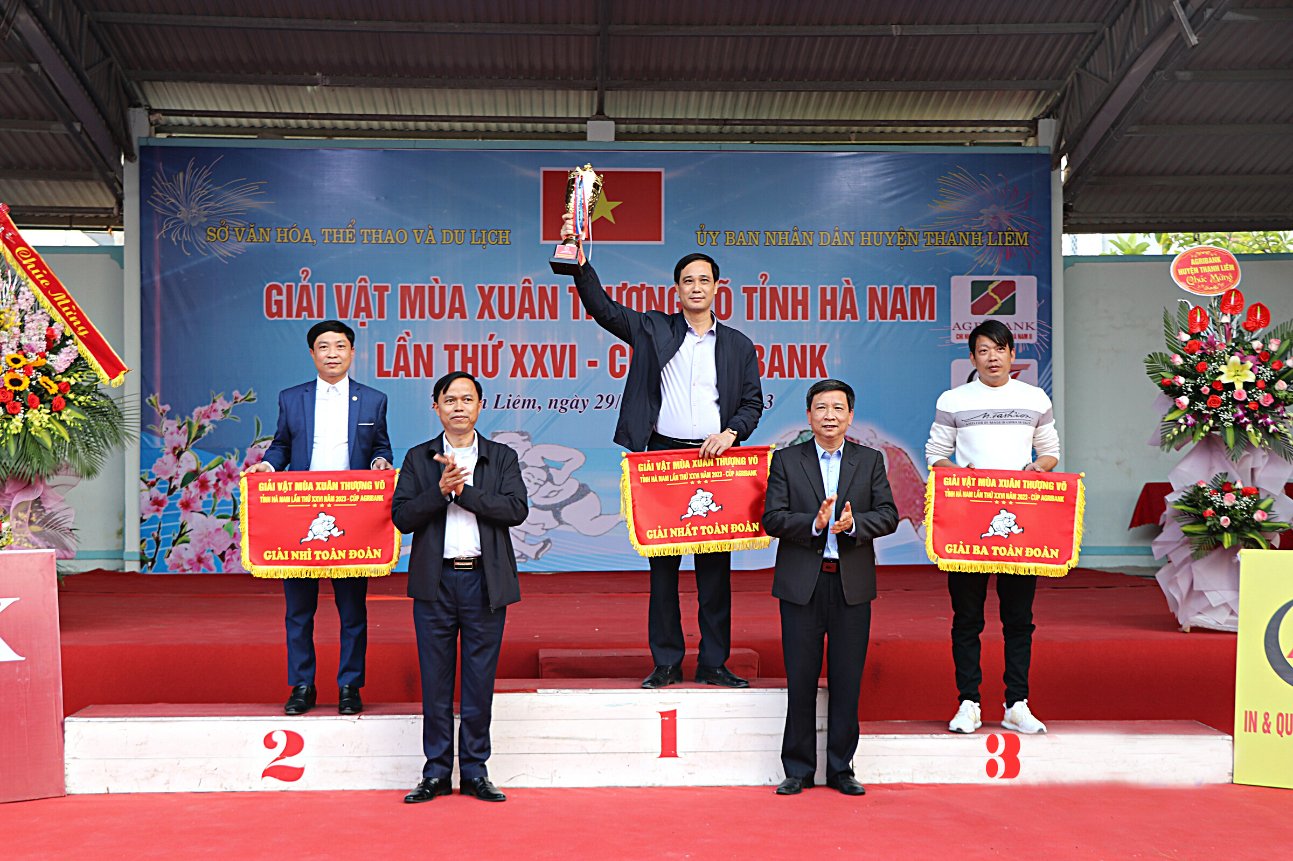 Giải vật mùa Xuân thượng võ tỉnh Hà Nam