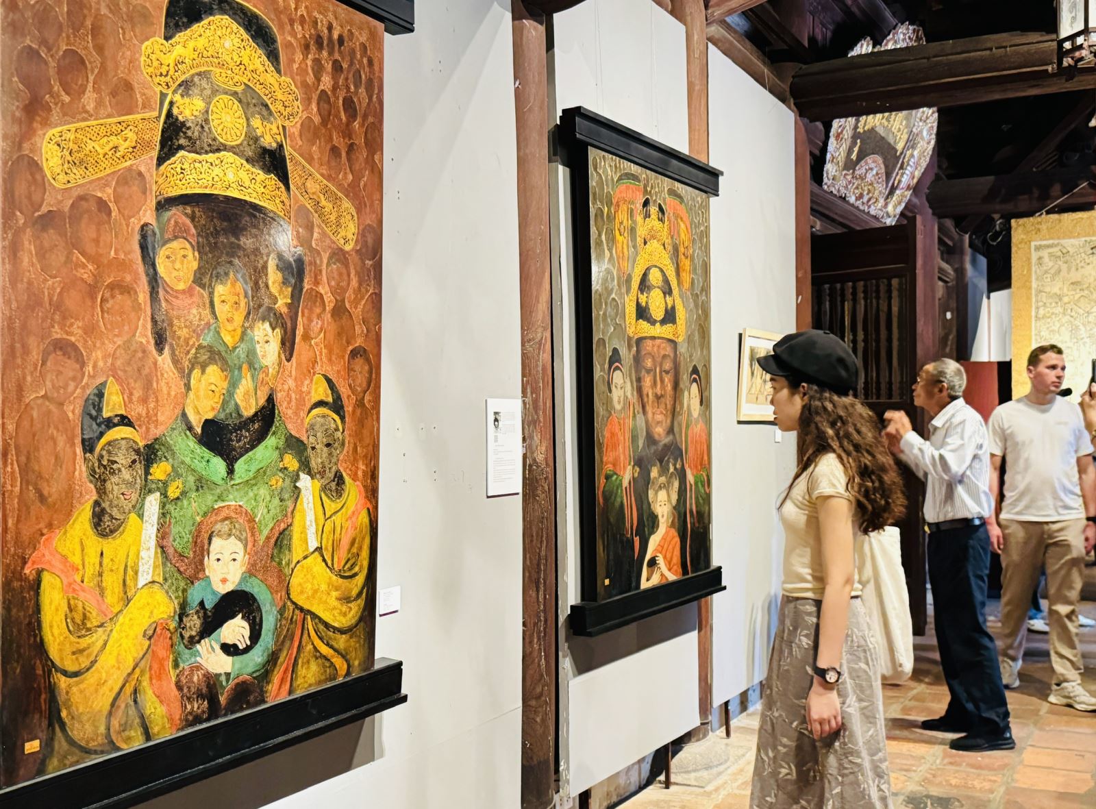 Hà Nội: Triển lãm tranh “Ngũ hình” – hòa chung dòng chảy văn hóa truyền thống trong nhịp sống đương đại
