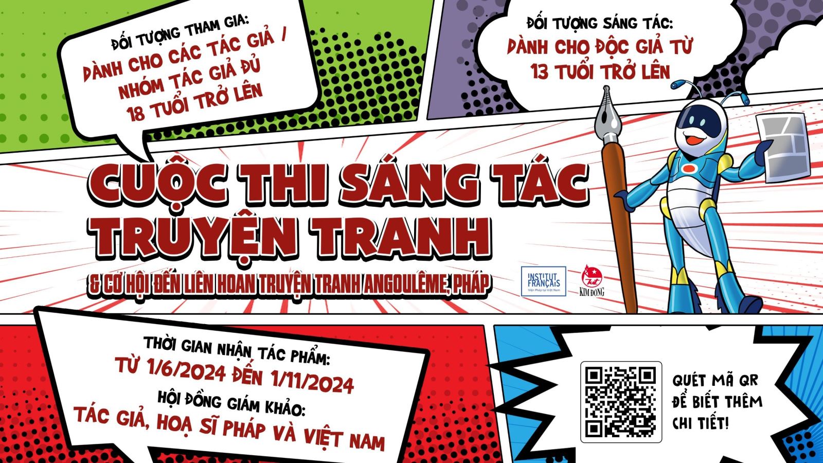 Phát động “Cuộc thi sáng tác truyện tranh 2024”