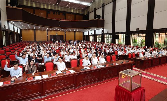 Ban Chấp hành Trung ương Đảng khóa XIII họp về công tác cán bộ