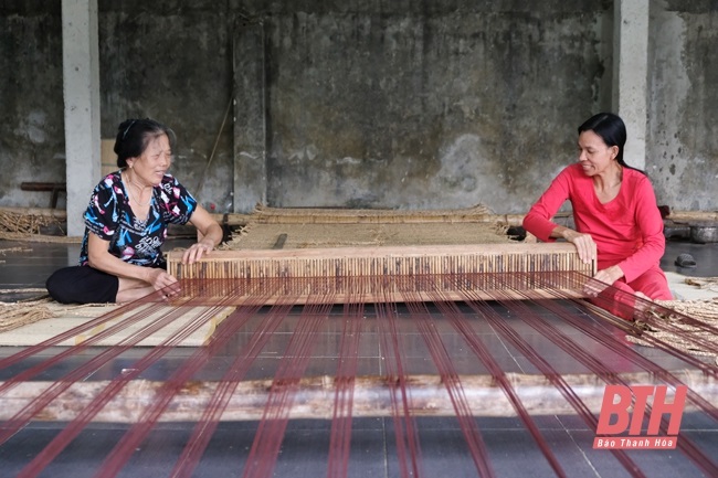 Nghiên cứu bảo tồn và phát huy giá trị làng nghề chiếu cói Nga Sơn vào phát triển du lịch