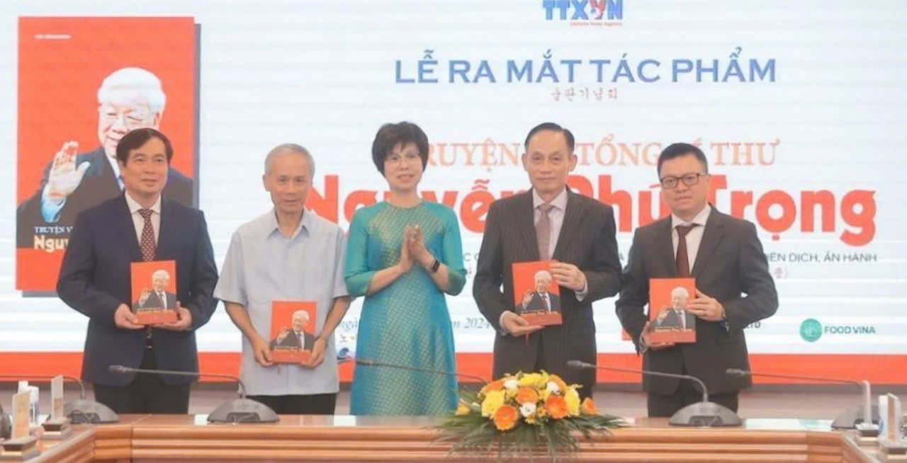 Ra mắt tác phẩm “Truyện về Tổng Bí thư Nguyễn Phú Trọng”