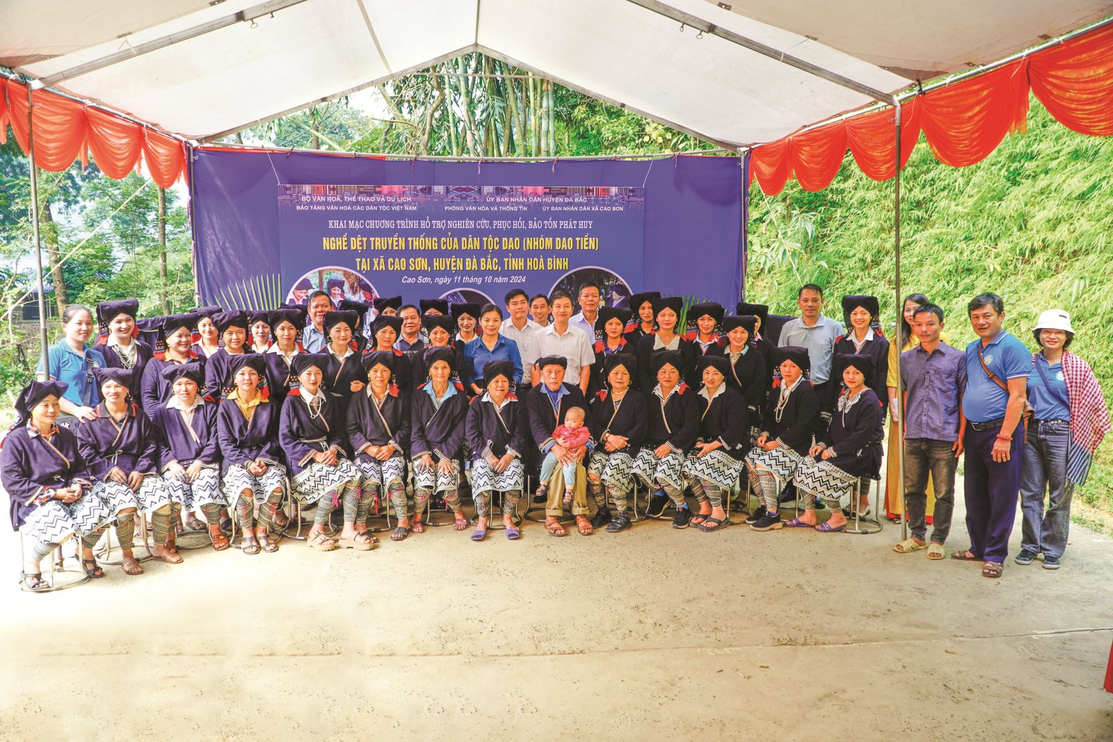 Nghiên cứu, phục hồi, bảo tồn phát huy nghề dệt của người Dao Tiền xã Cao Sơn, huyện Đà Bắc, tỉnh Hòa Bình