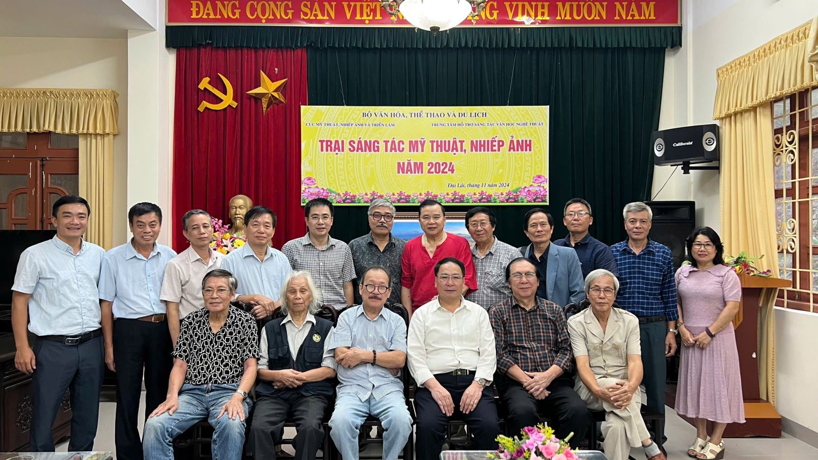 Nhiều tác phẩm ra đời từ Trại sáng tác Mỹ thuật - Nhiếp ảnh năm 2024 tại Đại Lải