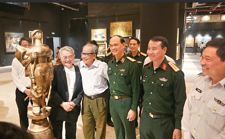 Triển lãm Mỹ thuật Toàn quốc đề tài Lực lượng vũ trang - Chiến tranh cách mạng (2019-2024)
