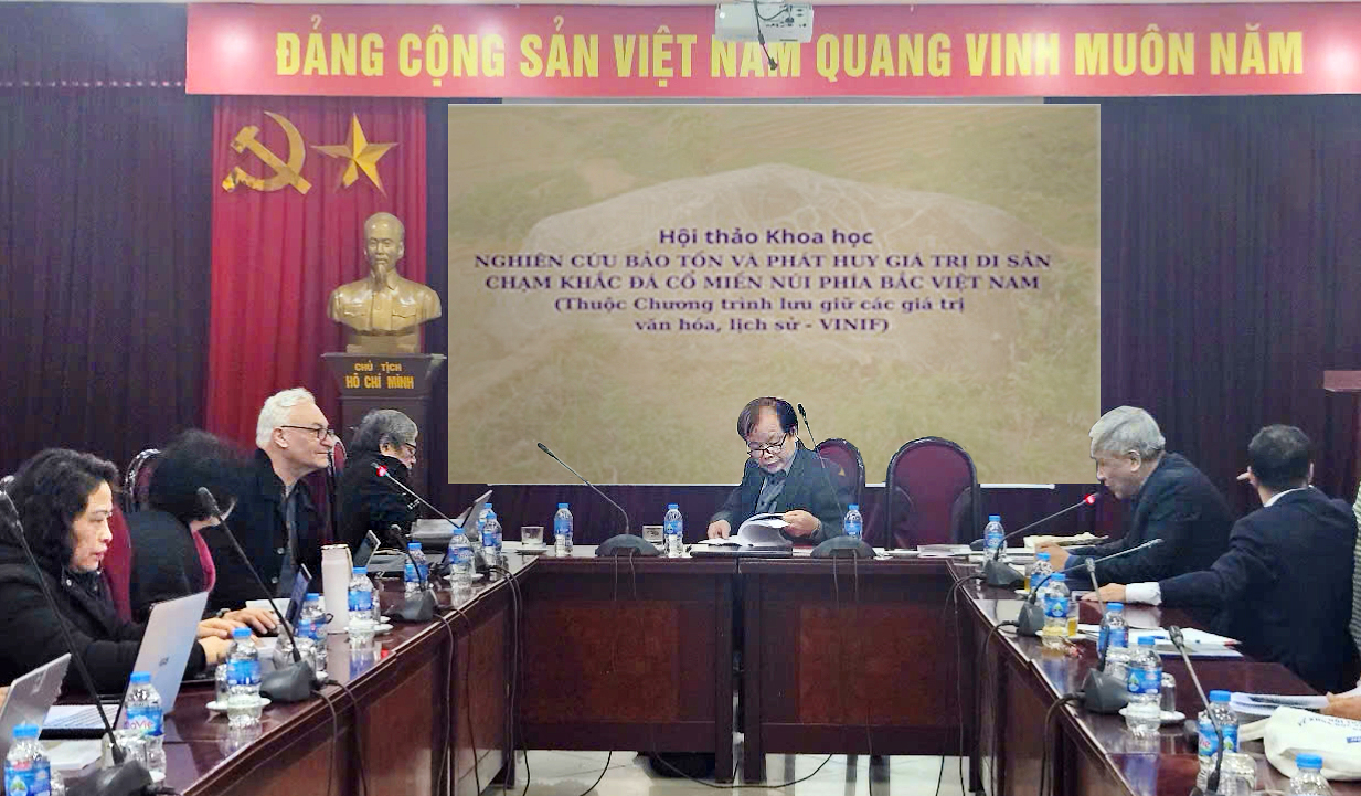 Hội thảo “Nghiên cứu bảo tồn và phát huy giá trị di sản chạm khắc đá cổ miền núi phía Bắc Việt Nam”