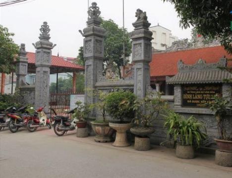 Đình Tựu Liệt - Di tích thờ thần Bảo Ninh Vương