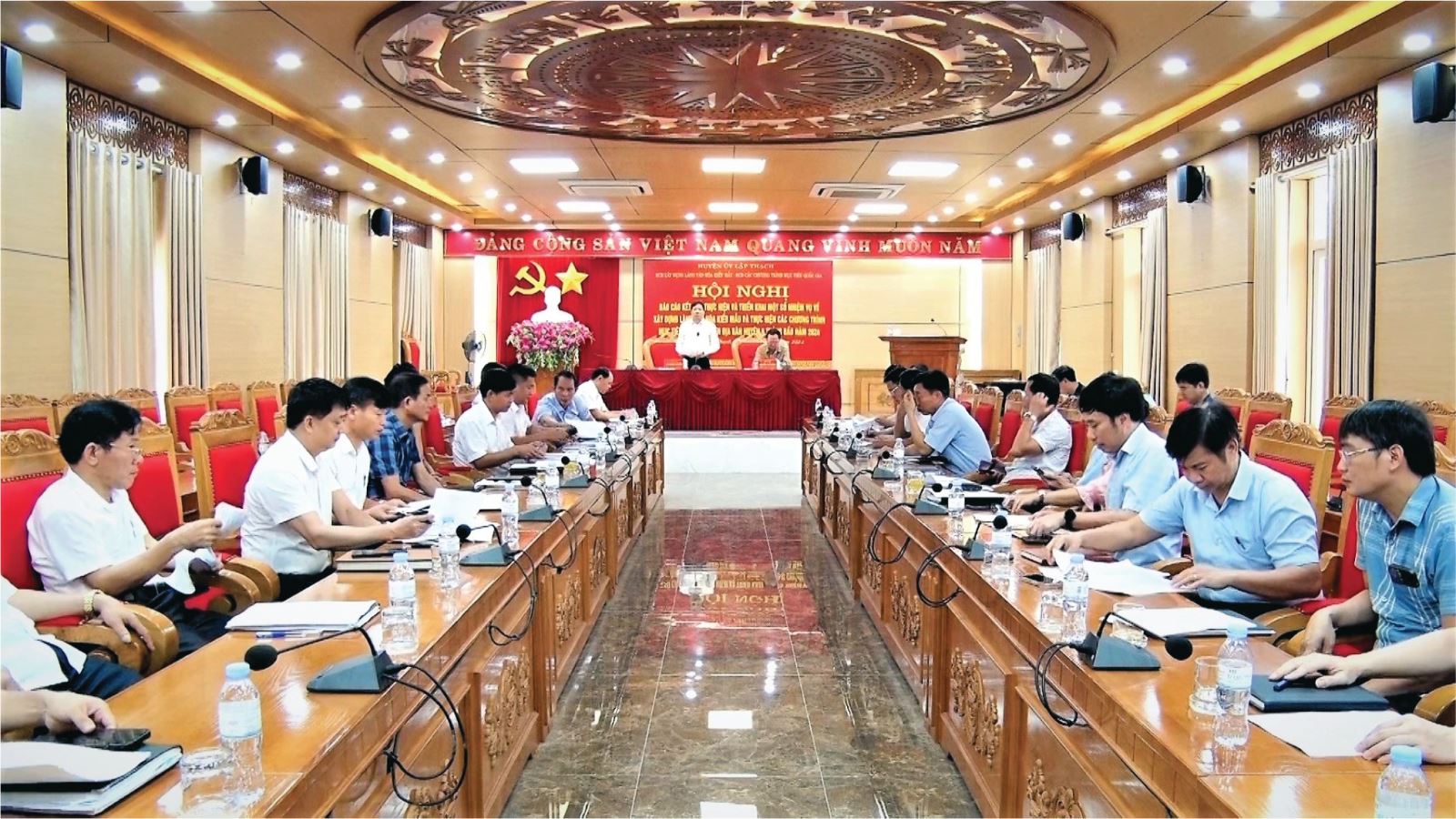 Lập Thạch (Vĩnh Phúc): Thực hiện tốt Nghị quyết số 10-NQ/HU về “Xây dựng Nông thôn mới nâng cao, kiểu mẫu giai đoạn 2023-2025” 