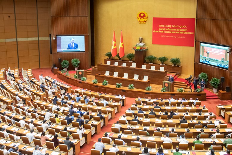 Hội nghị toàn quốc quán triệt, triển khai thực hiện Nghị quyết Hội nghị lần thứ 11