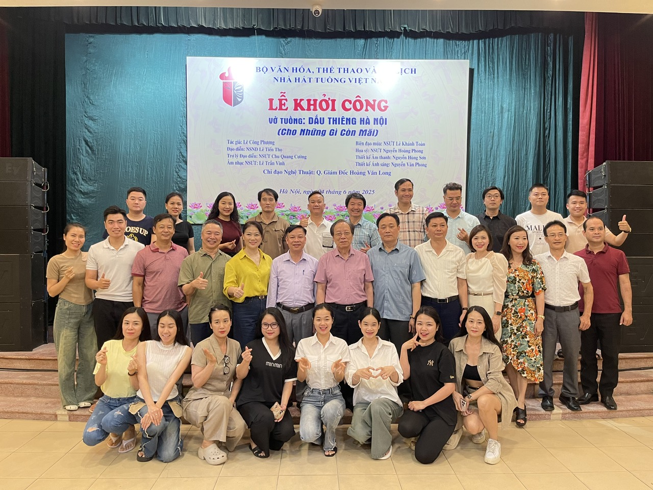 Khởi công vở tuồng “Dấu thiêng Hà Nội”
