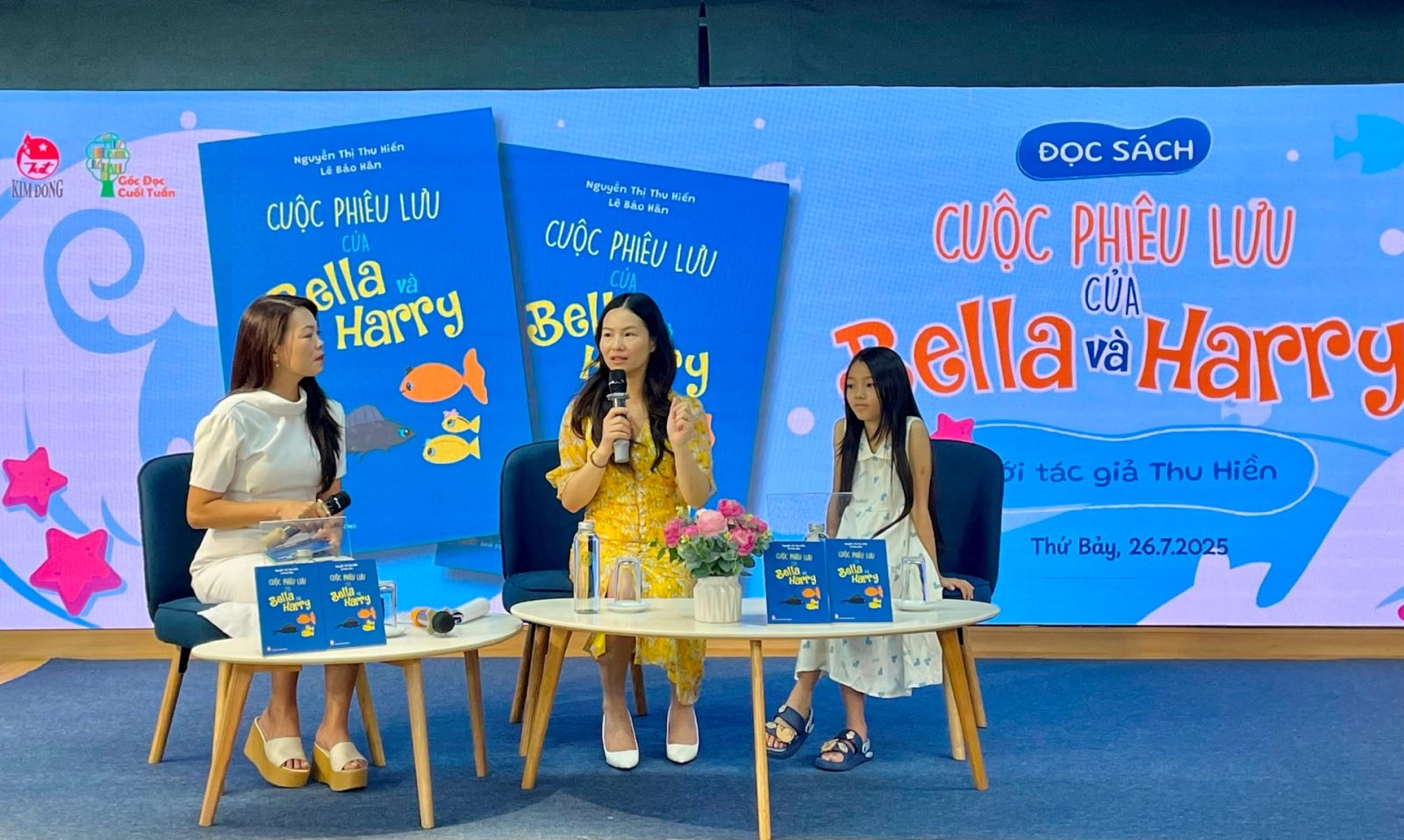 Giao lưu ra mắt sách của tác giả người Việt sống tại Đan Mạch: “Cuộc phiêu lưu của Bella và Harry”