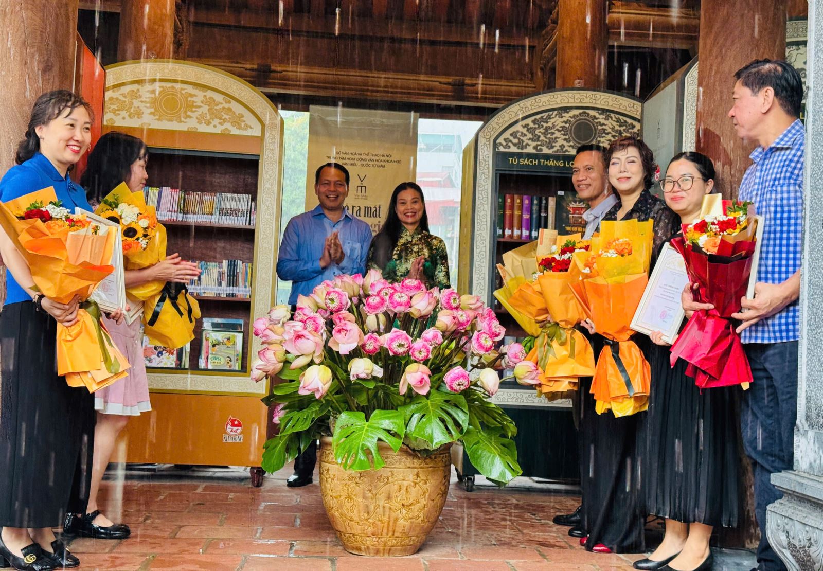 Hà Nội: Ra mắt “Không gian văn hóa đọc- Văn Miếu Quốc Tử Giám”