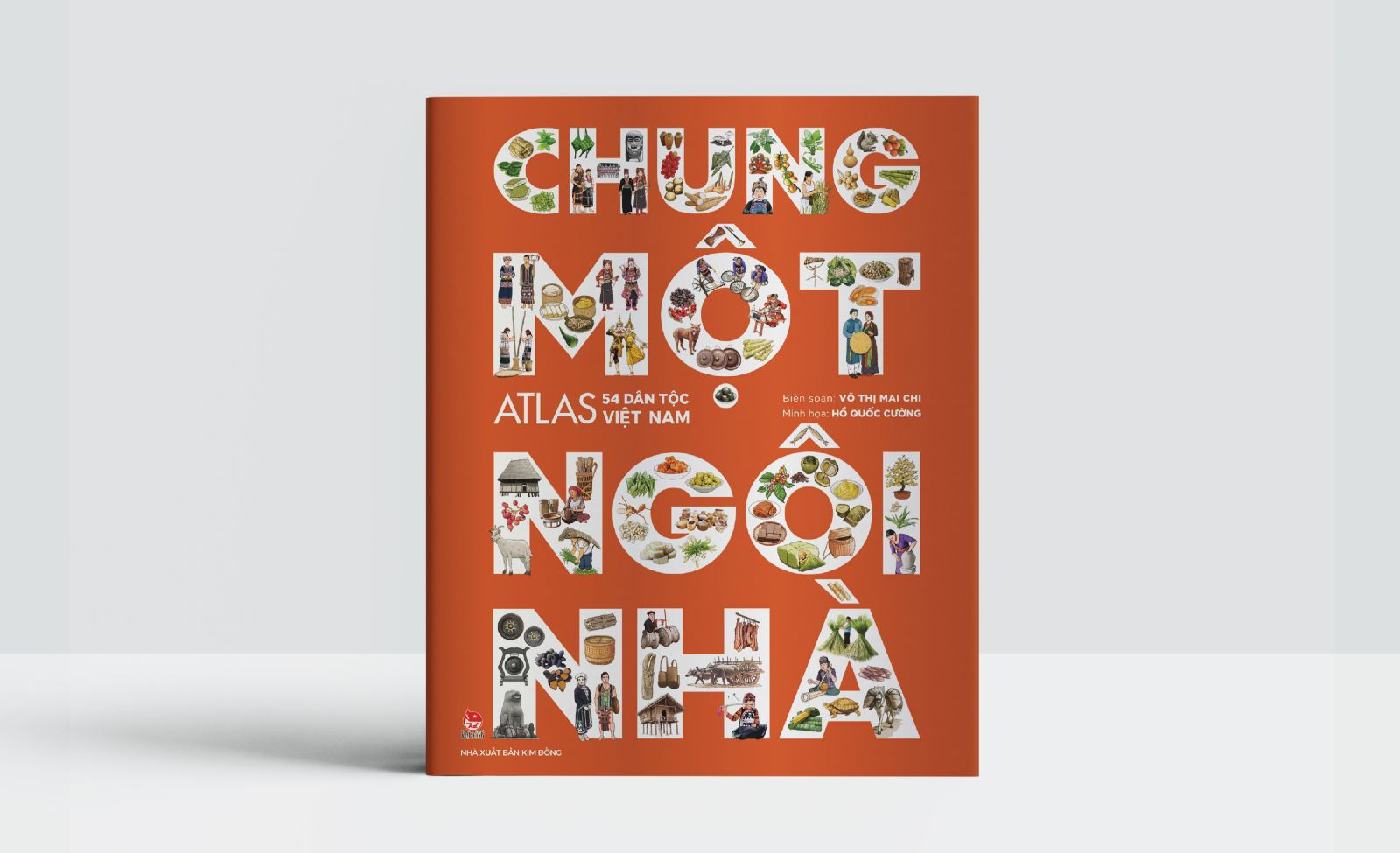Nhân dịp kỷ niệm 80 năm Quốc khánh nước Cộng hòa xã hội chủ nghĩa Việt Nam (2/9/1945 – 2/9/2025), Nxb Kim Đồng cho ra mắt độc giả ấn phẩm đặc biệt “Chung một ngôi nhà - Atlas 54 dân tộc Việt Nam”. Cuốn sách nhằm khơi gợi hứng thú để độc giả tìm hiểu những nét văn hóa đa dạng cũng như đời sống tinh thần phong phú của 54 dân tộc đang sinh sống trên đất nước Việt Nam.
