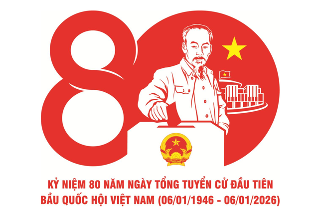 Phê duyệt mẫu biểu trưng, bộ nhận diện sử dụng trong các hoạt động tuyên truyền Kỷ niệm 80 năm Ngày Tổng tuyển cử đầu tiên bầu Quốc hội Việt Nam