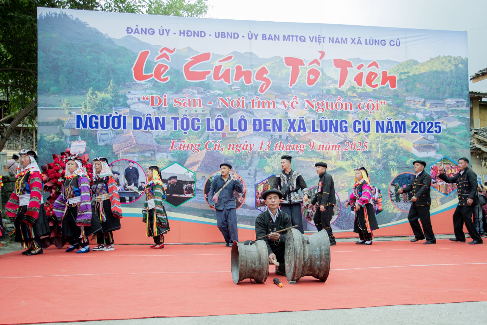 Cúng tổ tiên - Nghi lễ kết nối tâm linh giữa các thế hệ của đồng bào Lô Lô