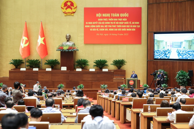 Hội nghị toàn quốc quán triệt, triển khai thực hiện 4 Nghị quyết của Bộ Chính trị