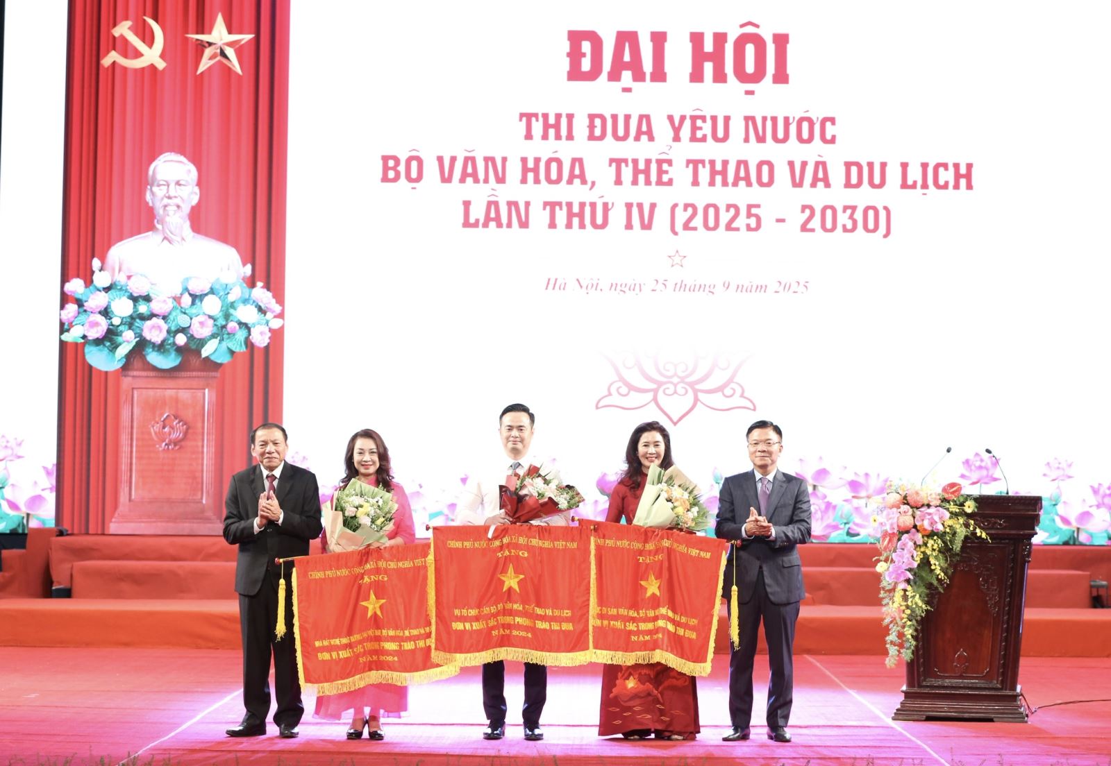 Long trọng tổ chức Đại hội Thi đua yêu nước Bộ VHTTDL lần thứ IV (2025-2030)