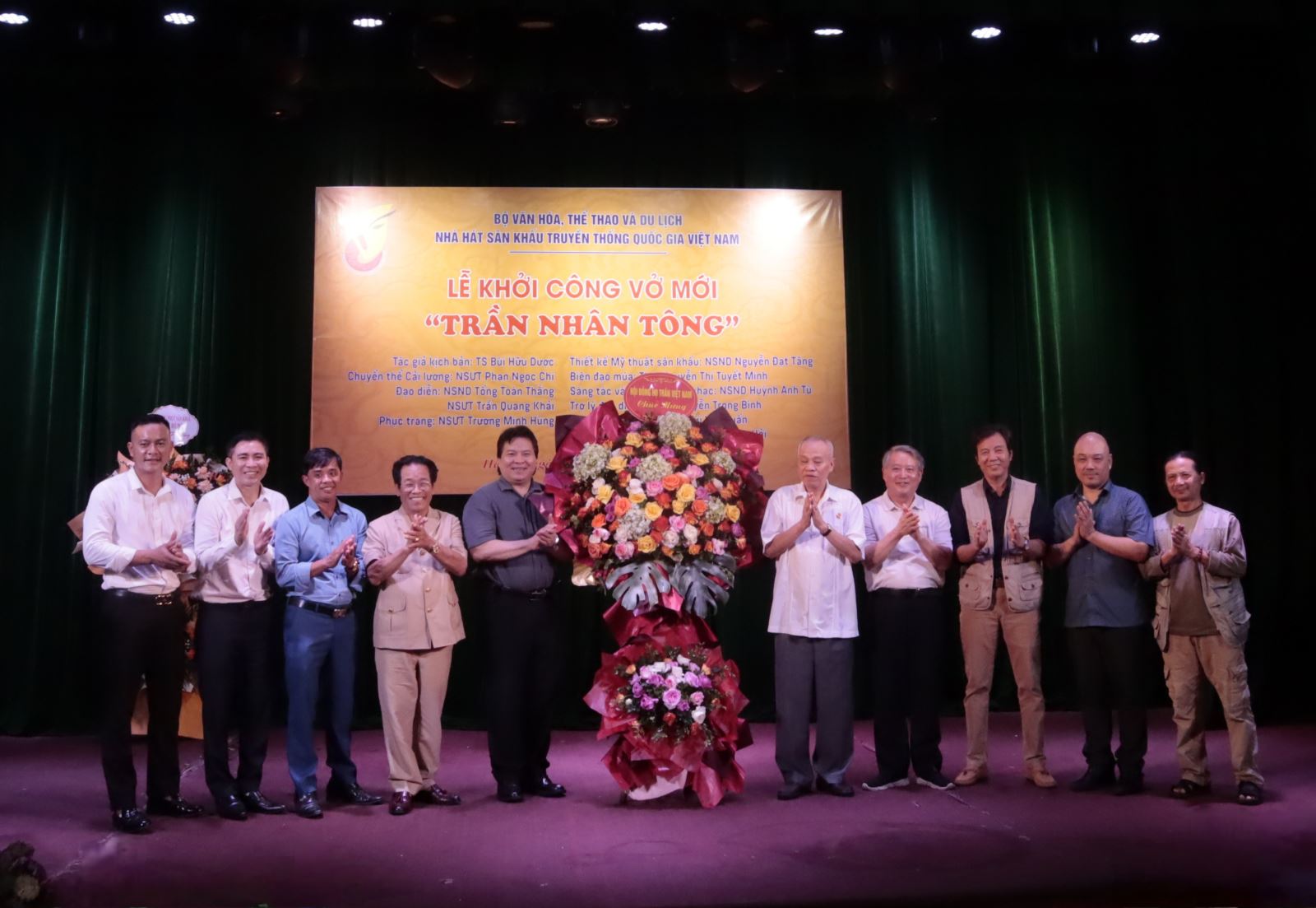 Khởi công vở diễn “Trần Nhân Tông”: Thể nghiệm đột phá giữa cải lương và xiếc