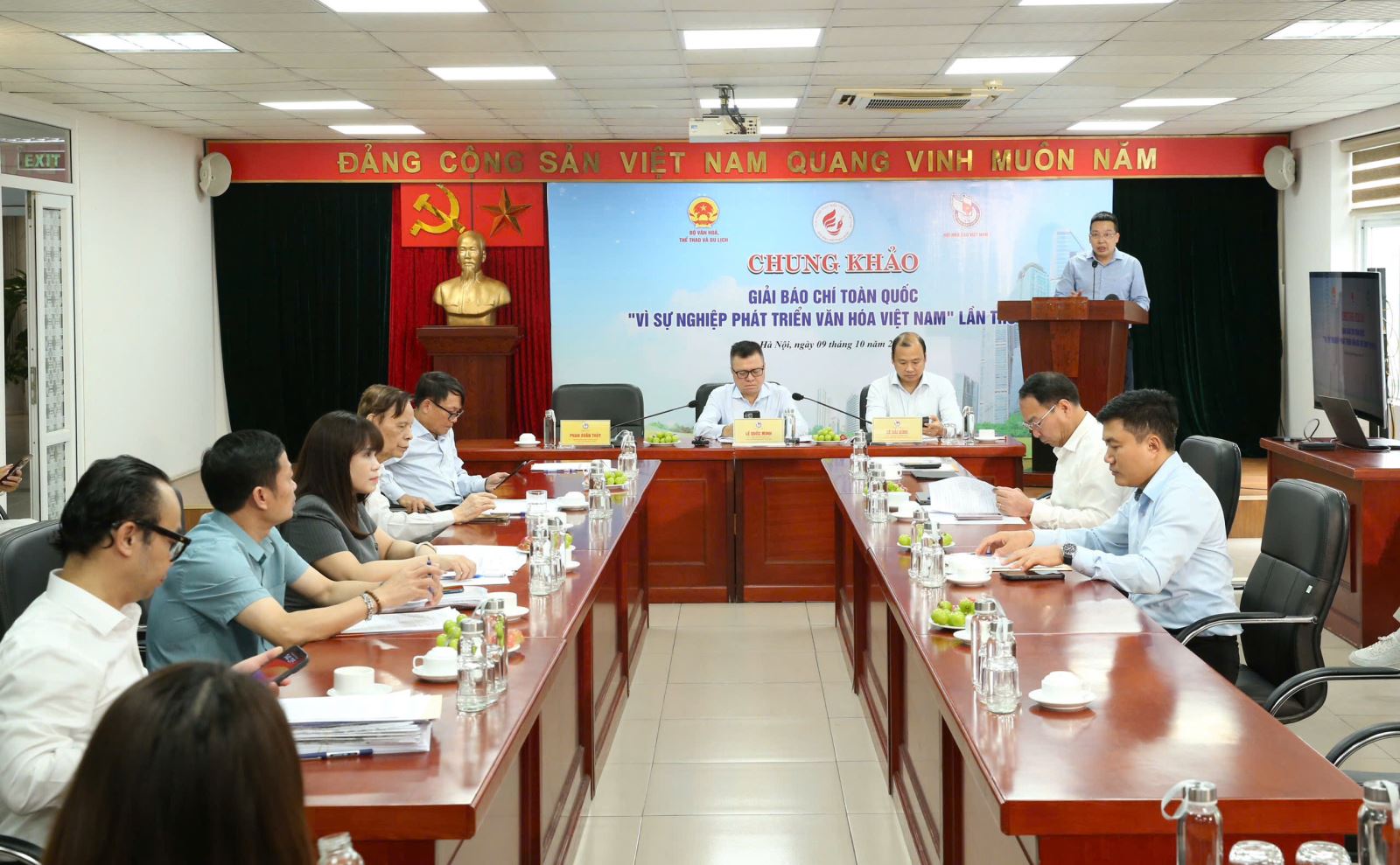122 tác phẩm báo chí vào vòng Chung khảo  Giải Báo chí toàn quốc “Vì sự nghiệp phát triển Văn hóa Việt Nam” lần thứ Ba 
