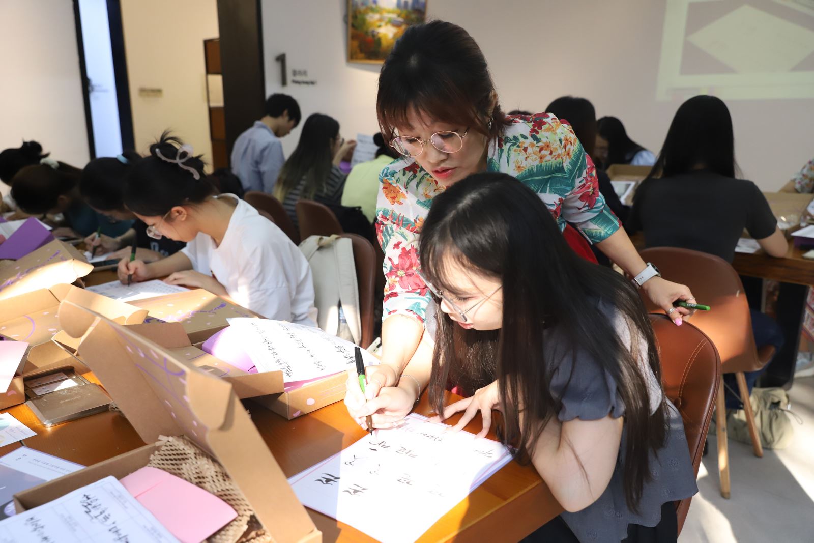 Nghệ thuật thư pháp Calligraphy Hangeul