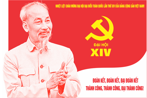 In, phát hành mẫu tranh cổ động tuyên truyền Đại hội Đảng các cấp, tiến tới Đại hội đại biểu toàn quốc lần thứ XIV của Đảng