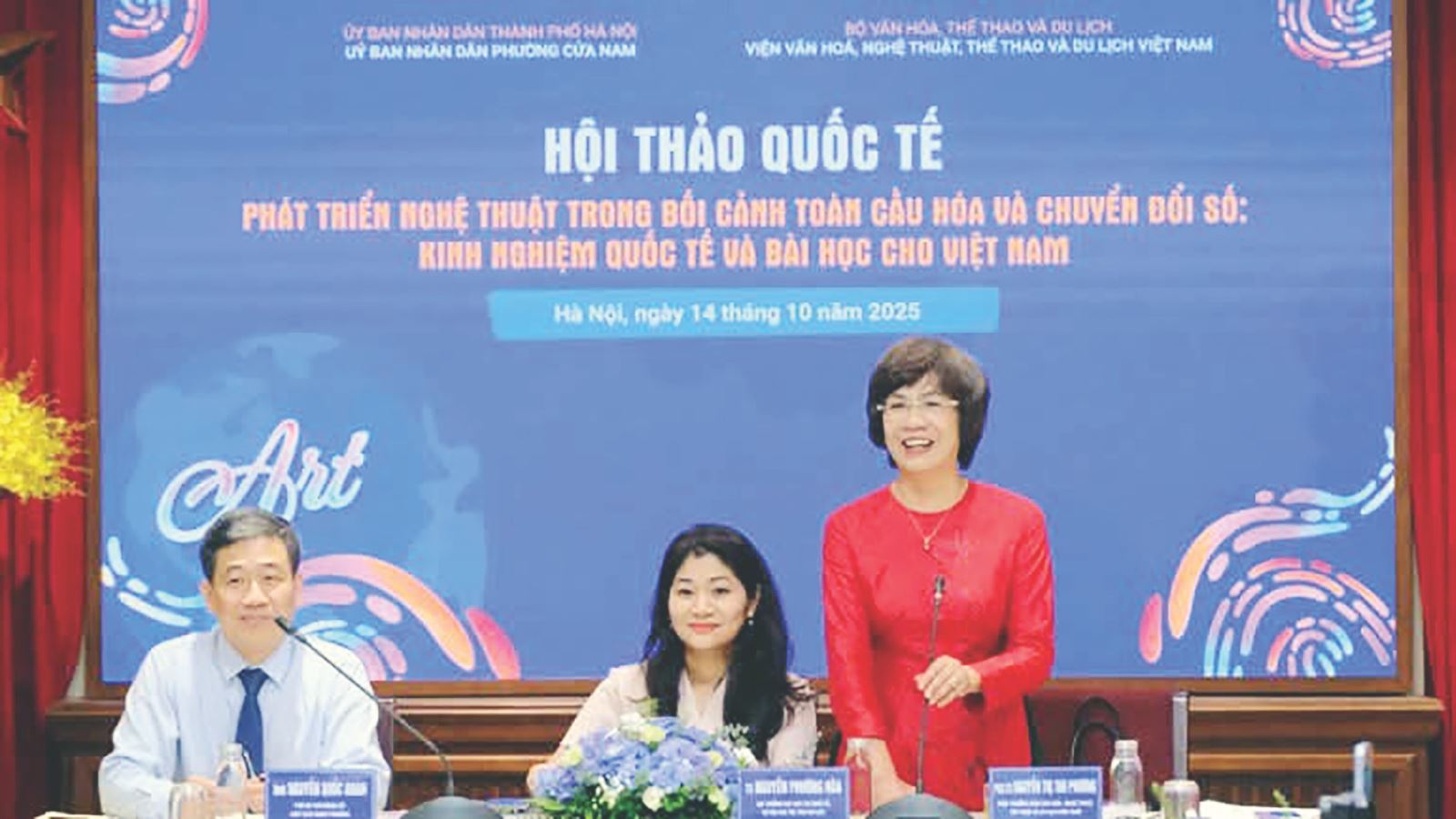 Phát triển nghệ thuật trong bối cảnh toàn cầu hóa và chuyển đổi số